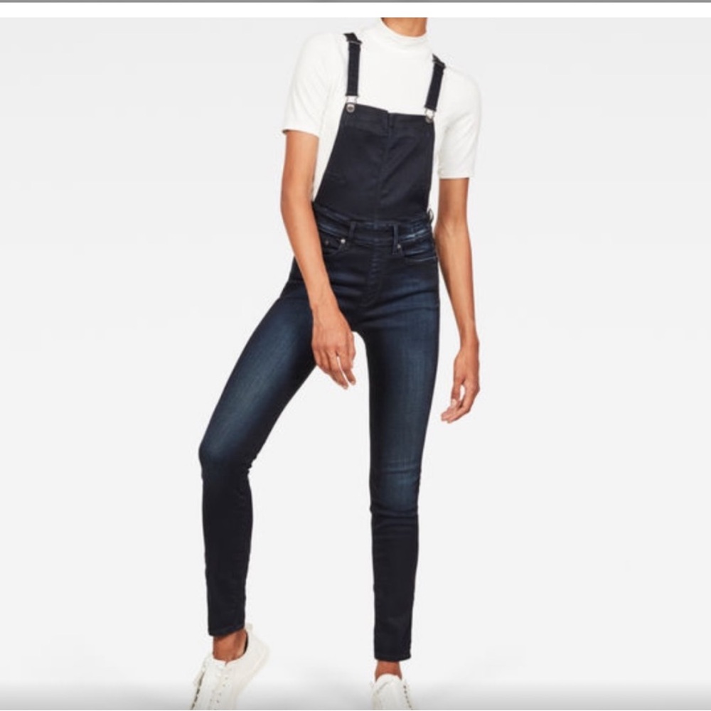 G-Star 3301 Hw Skinny Denim Farmhouse Casual Overall Size M